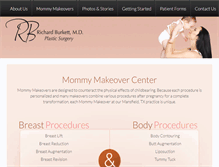 Tablet Screenshot of mommymakeovercenter.com